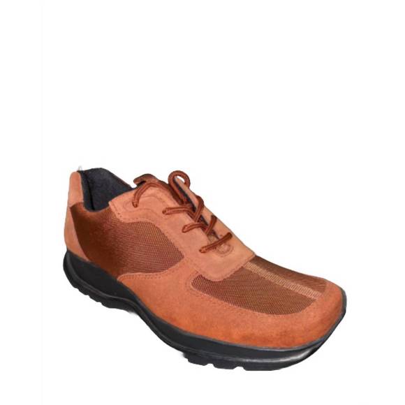 NEW GBX men's lace up low top sneaker in burnt orange